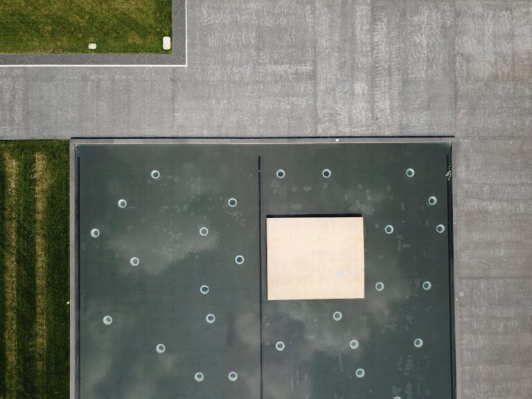 modified bitumen installation on a commercial flat roof - modified bitumen installation