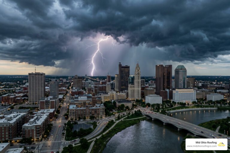 Columbus storm clouds